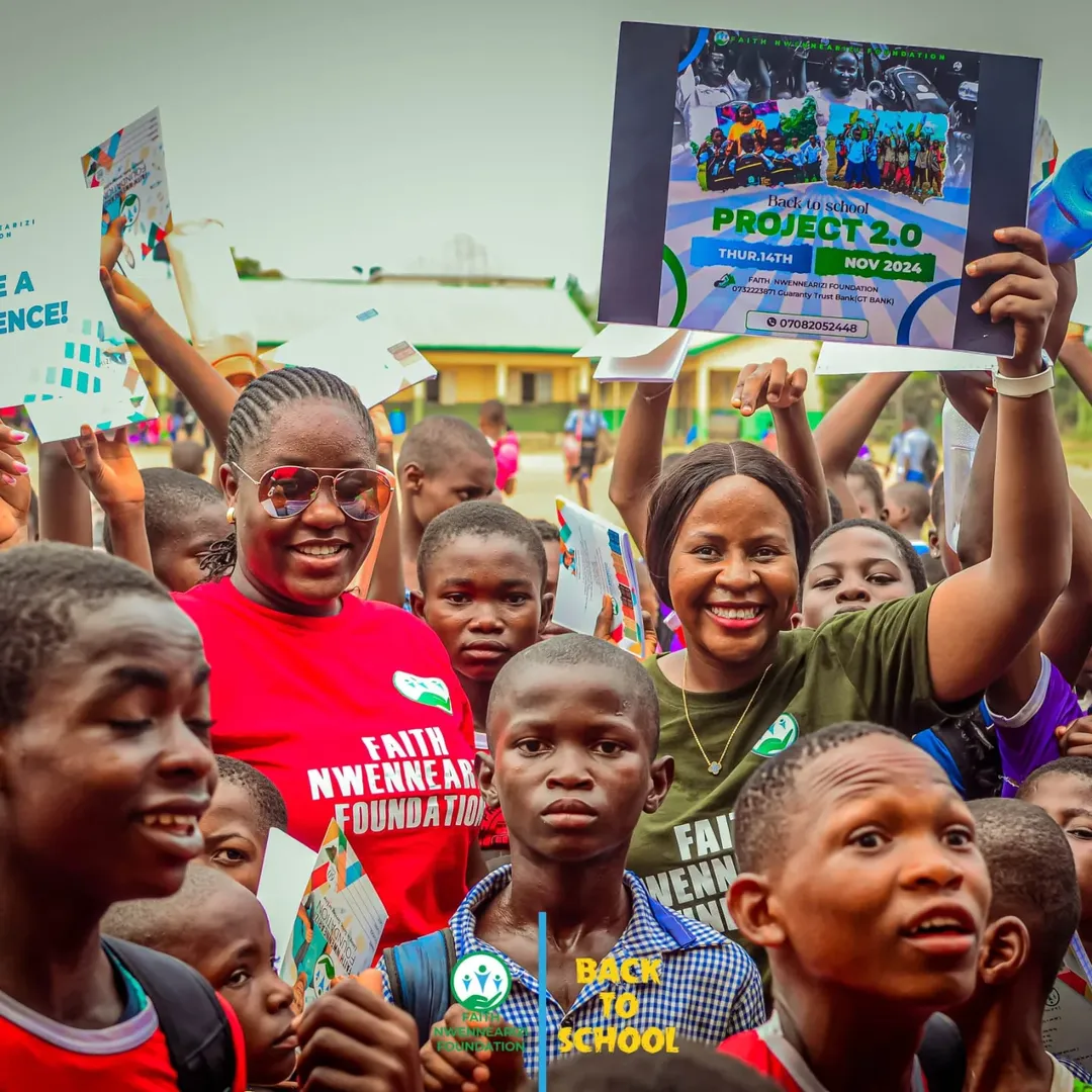 Faith Nwennearizi Foundation Back to School outreach